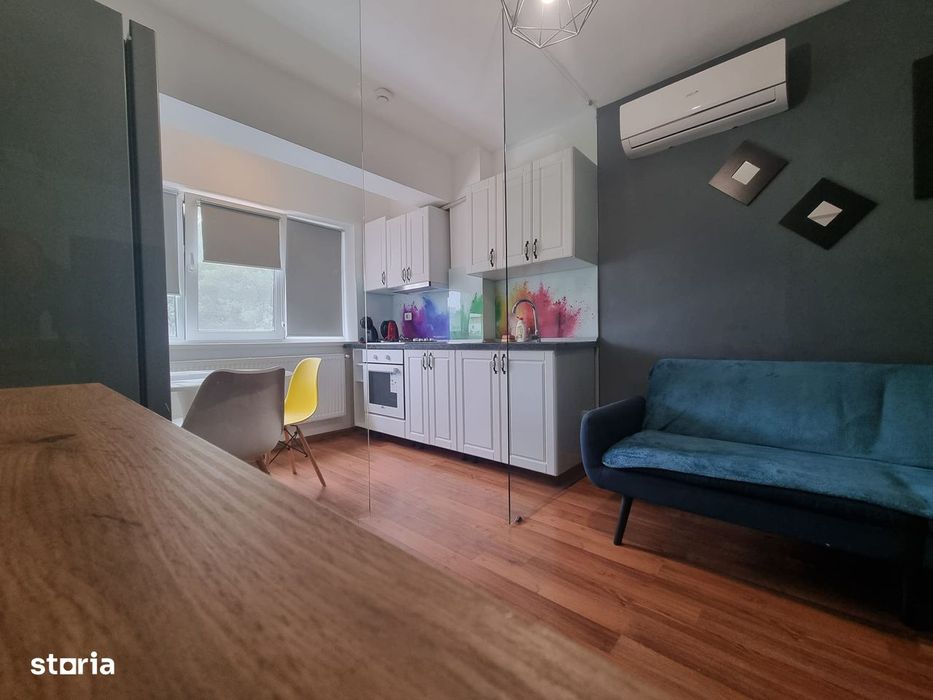 Apartament 2 camere, tip studio/bloc nou/Stefan cel Mare- langa Mall