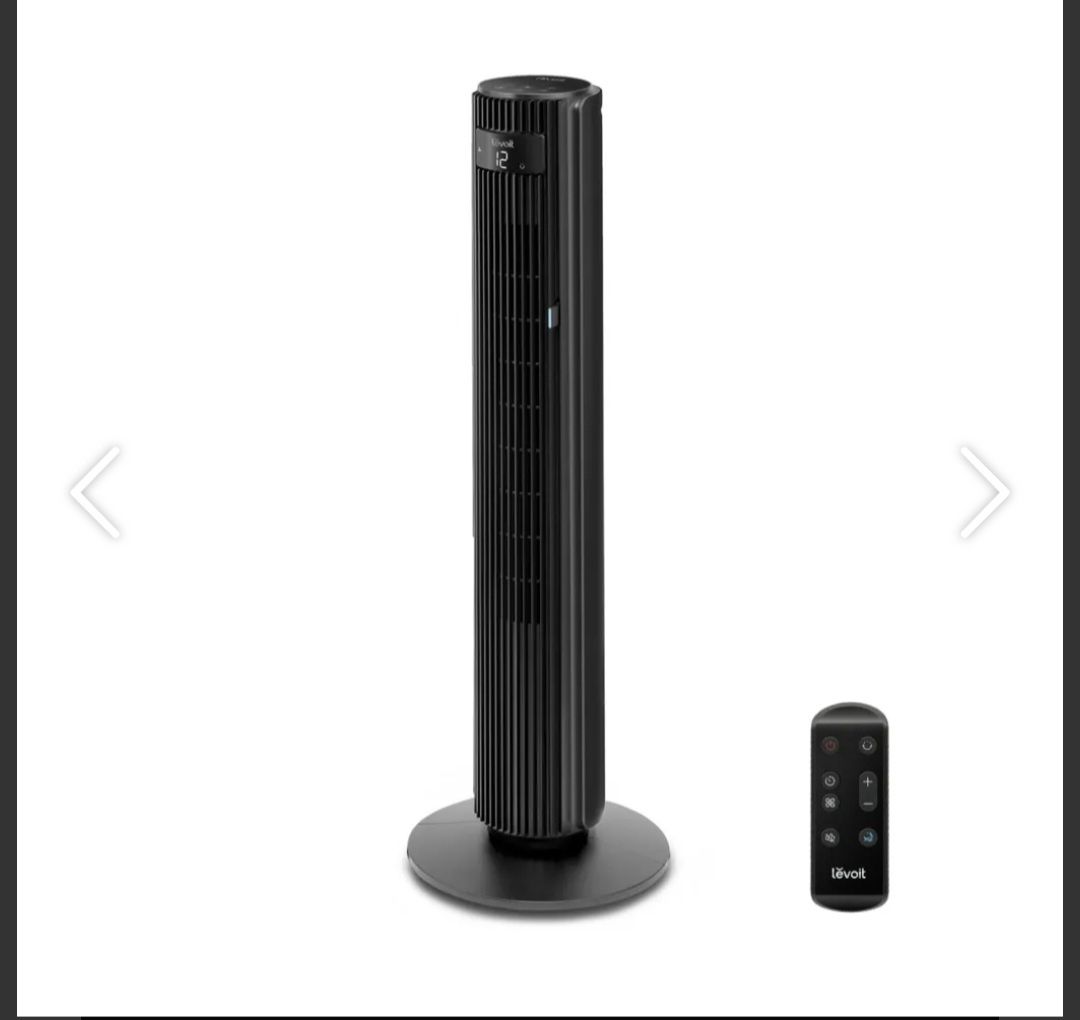 Levoit TempSense 42 DC Tower Fan (107 см) Вентилатор тип кула