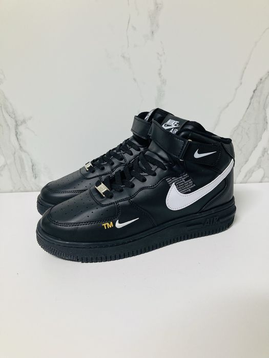 Ghete Nike AF1 Full Black