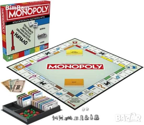 Настолна игра Монополи Класик / MONOPOLY Classic / Hasbro