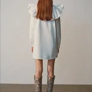 Zara мини рокля от деним