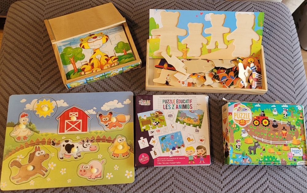 Лот пъзели за най-малките