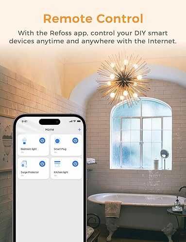 Универсален интелигентен WiFi превключвател Refoss MSS710, Alexa, WLAN