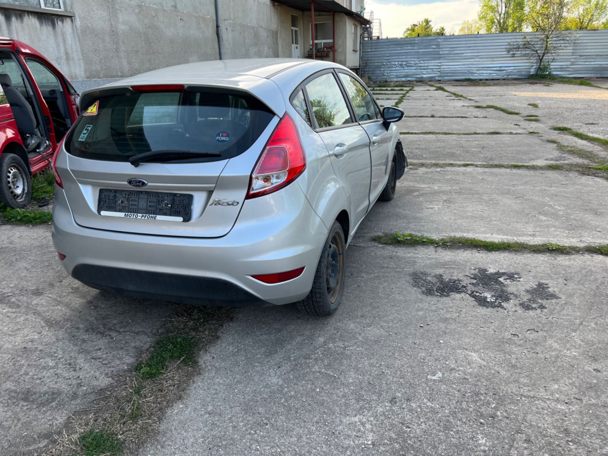 Ford fiesta 1.25 на части