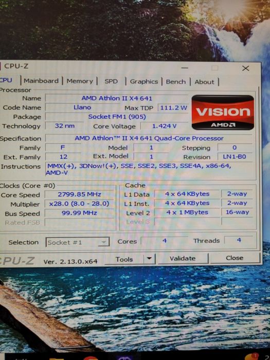 Kit MB Gigabyte GA-A75M-S2V FM1,Athlon II X4 641,8Gb DDR3 la 1600Mhz,C