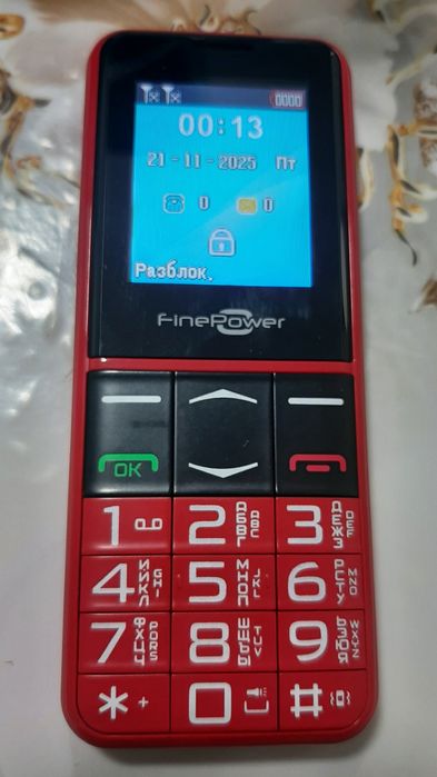Продам кнопочный новый телефон
