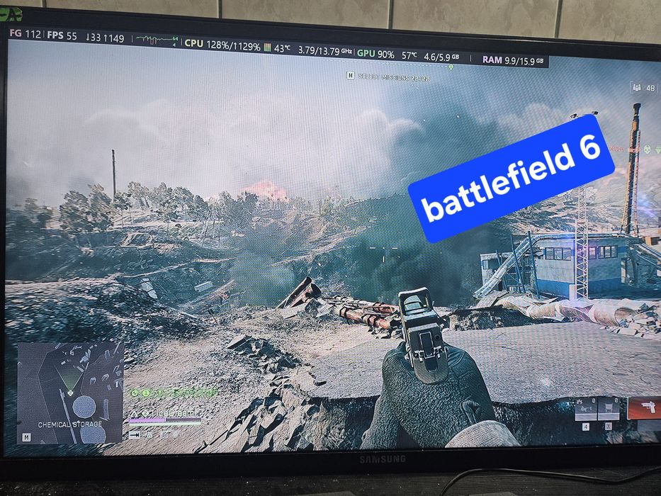 Unitate PC Gaming i5 8400 video 6GB GTX 1060 16GB RAM SSD