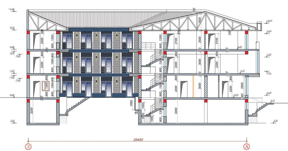 Сдам в аренду на долгий срок 1014m2 здание с РЕМОНТОМ Мирабад авеню RR
