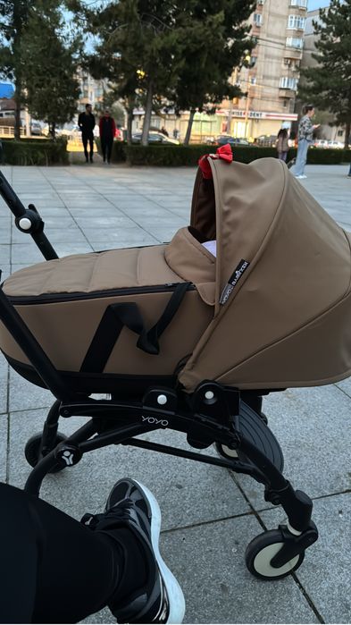 Landou BabyZen cu adaptori si husa de tantari si ploaie incluse