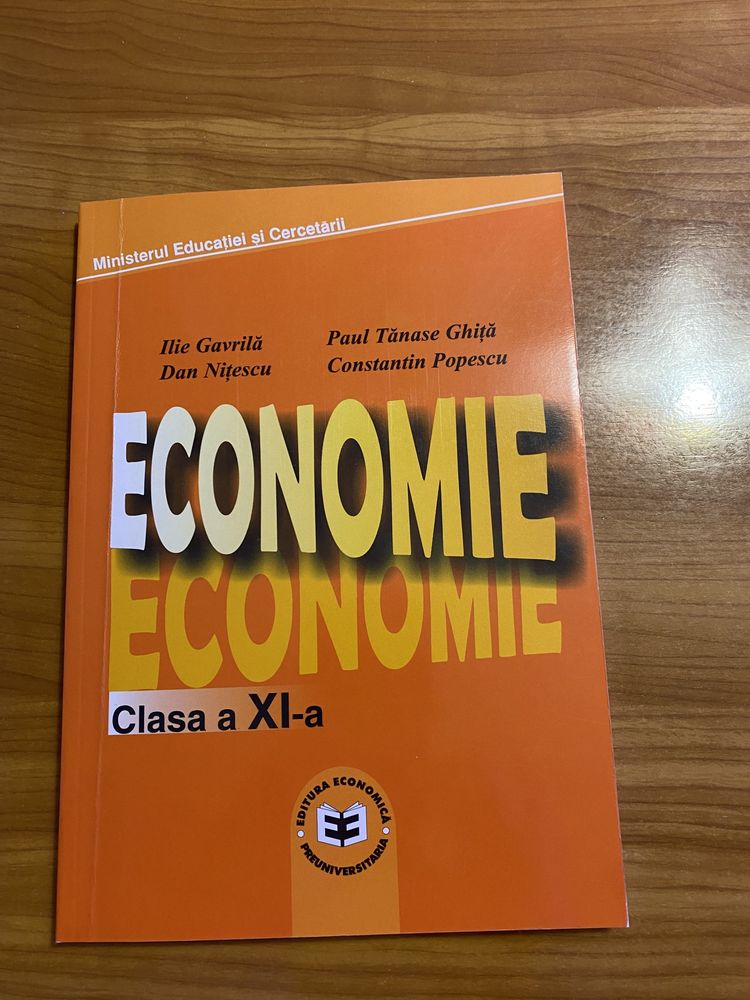 Manual de economie, editura Economica