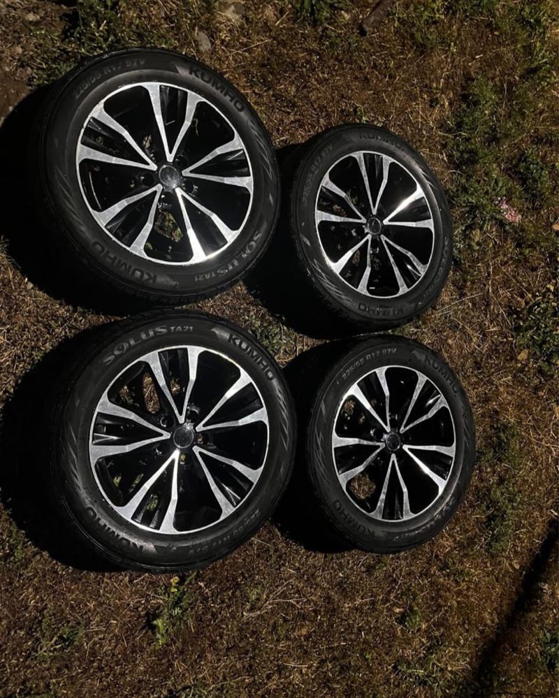 Продам титанки 225/55 R17