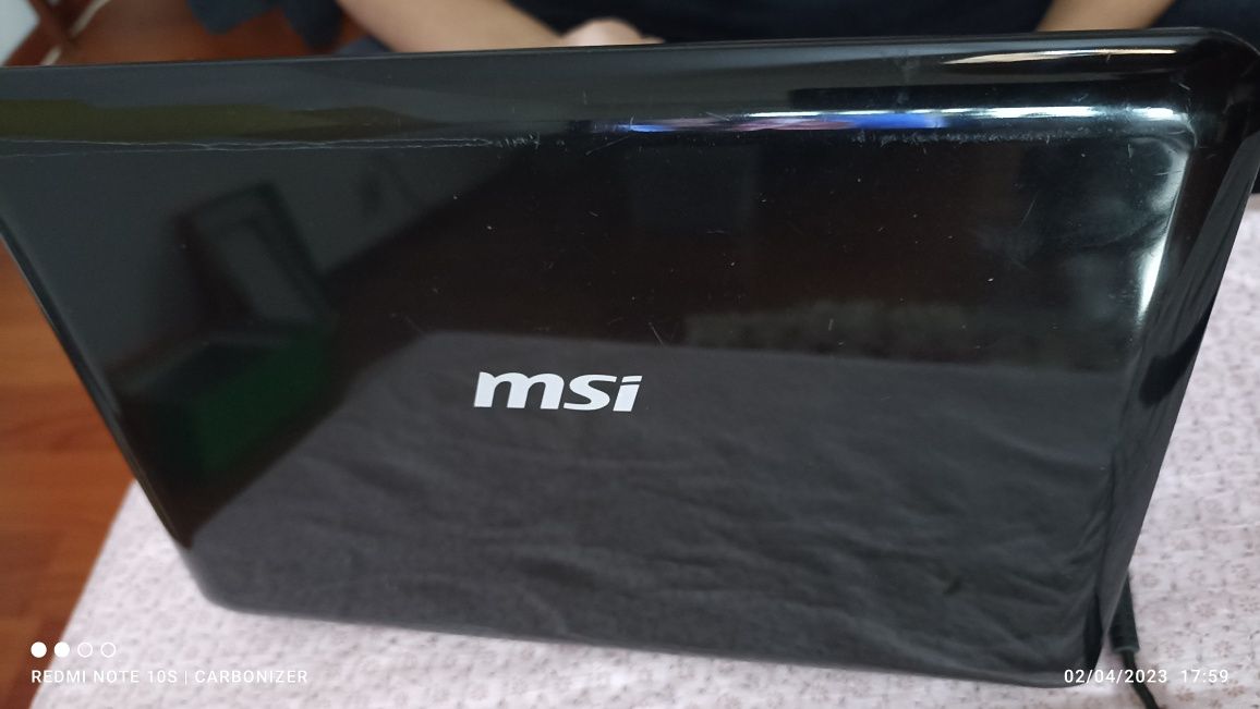 Laptop MSI Wind Notebook Atom N270