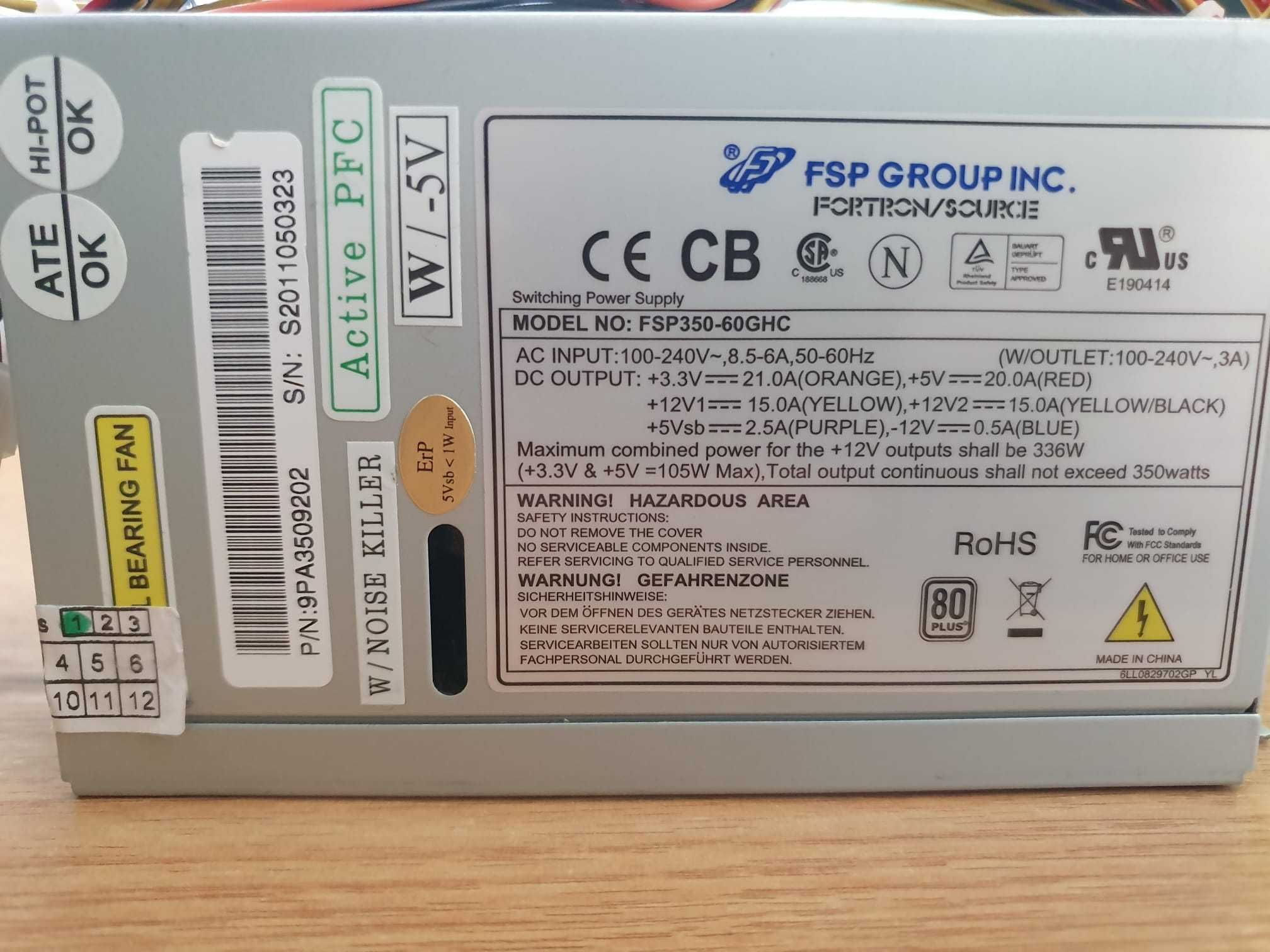 Sursa PC FSP Group 350W