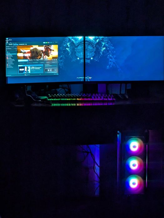 Игровой ПК RX 580 8 GB / Core i3 12100 / OZU 16 GB / SSD 500 GB