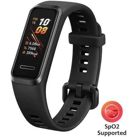 Sigilat Bratara fitness Huawei Band 4 Sport Band, Graphite Black