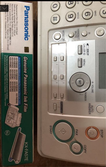 Факс и копирна машина Panasonic KX-FP701FX