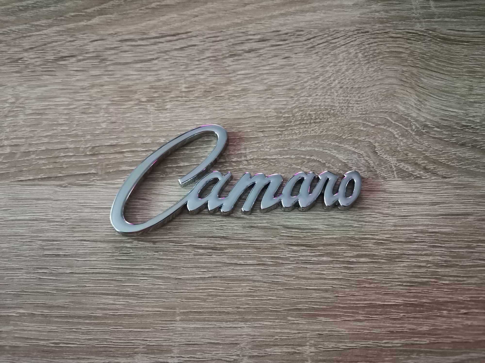 Chevrolet Camaro сребриста емблема стар стил