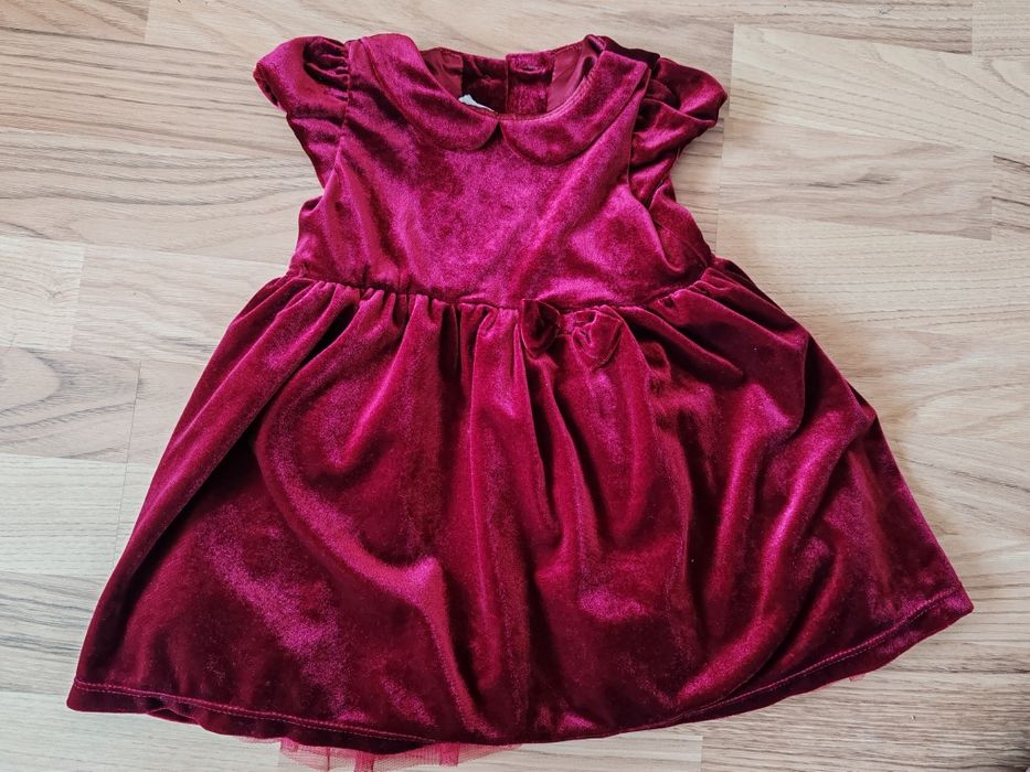 Rochita superba, rosie, H&M, mar 80