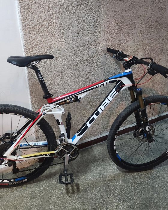 Cube ams 100 carbon  marimea L,2017,11.5kg,xtr,kashima,roti 29.