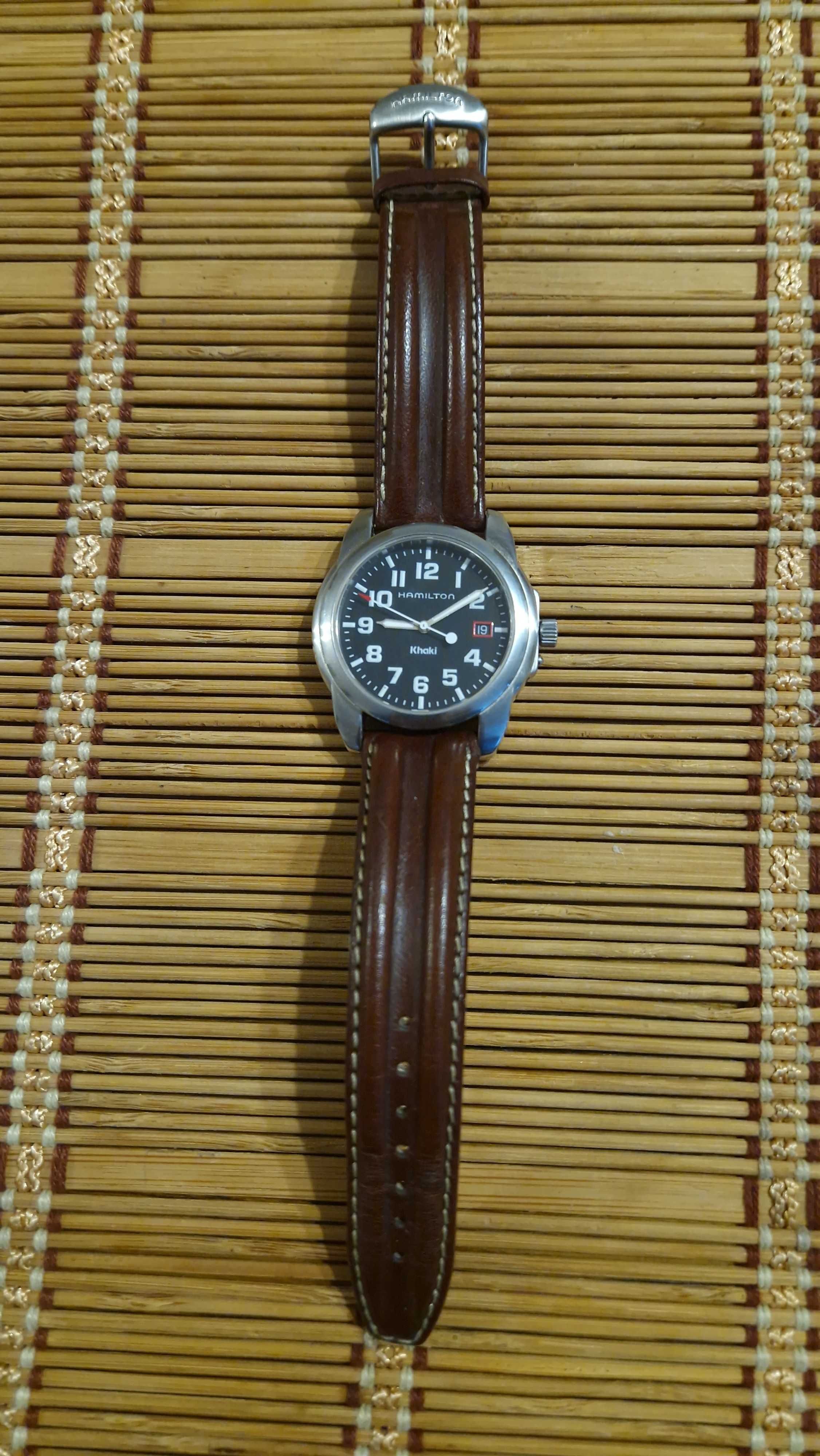 Ceas barbati HAMILTON Khaki quartz,original,stare foarte buna