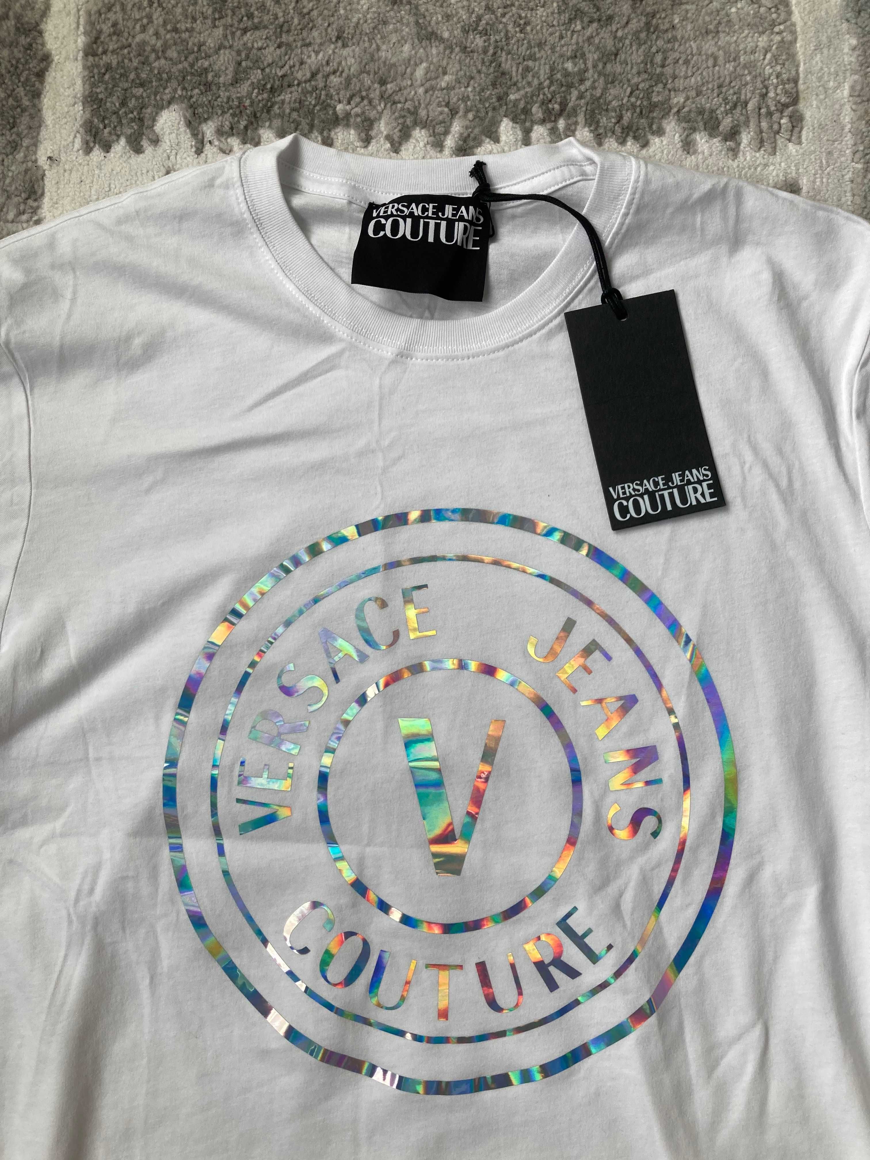 Tricou Versace Jeans Couture
holographic logo print T-shirt - M