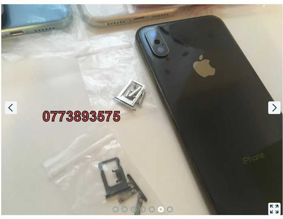 Carcasa sasiu iPhone X 10 XR XS 11 MAX PRO capac sticla rama spate