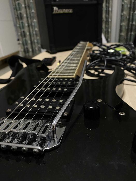Set chitara electrica Ibanez GRG 170DX + Amplificator Ibanez TBX15R