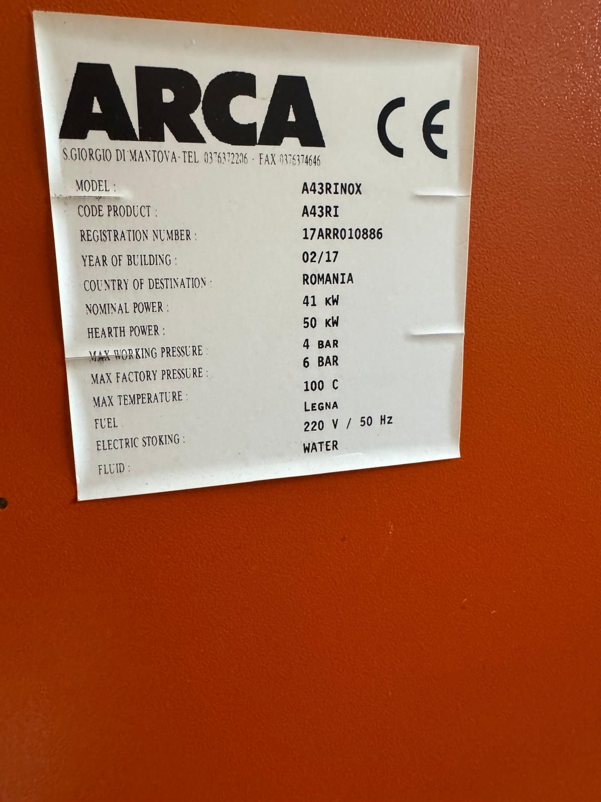 Centrala lemn Arca