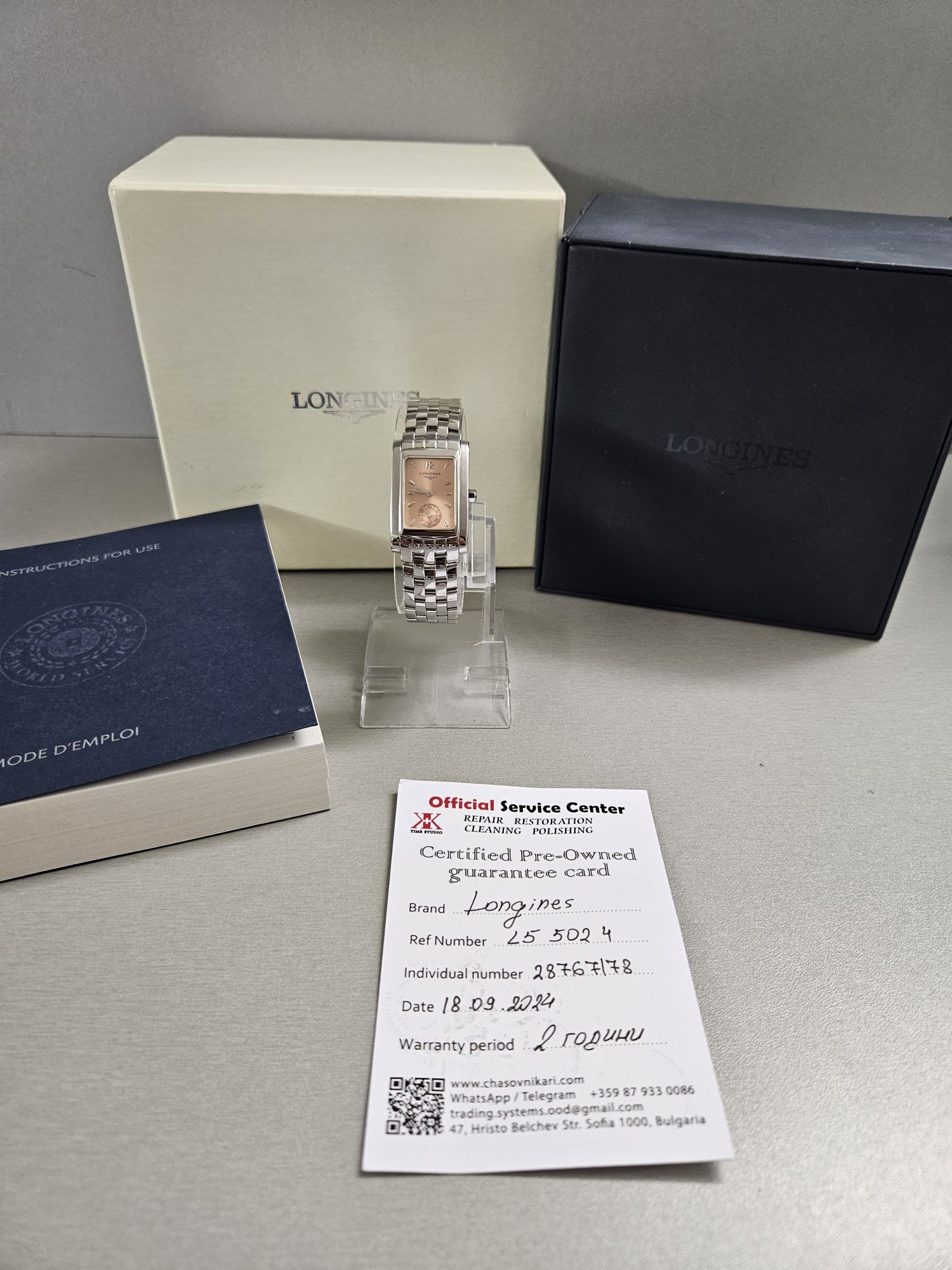 LONGINES Dolce vita оригинален, дамски часовник
