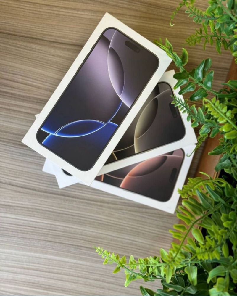 Новый iPhone 16 Pro, Pro Max 256GB LLA запечатаный доставка есть!