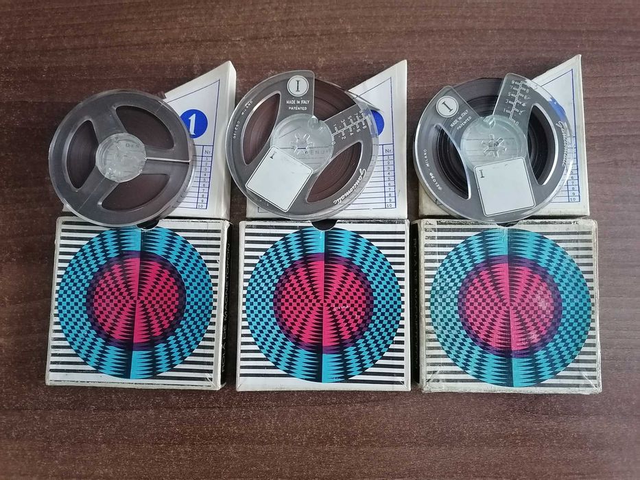 Role cu benzi magnetofon Munplast Φ 100 mm