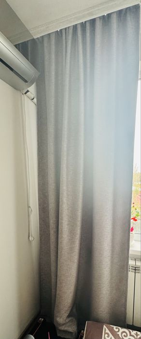 Шторы серые красивые