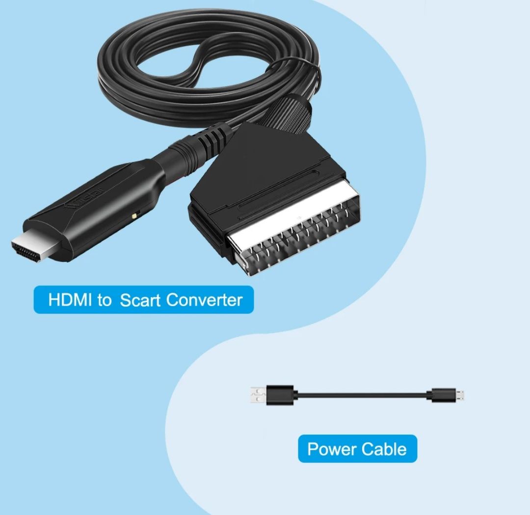 HDM input to SKART output", „преобразува цифров в аналогов "