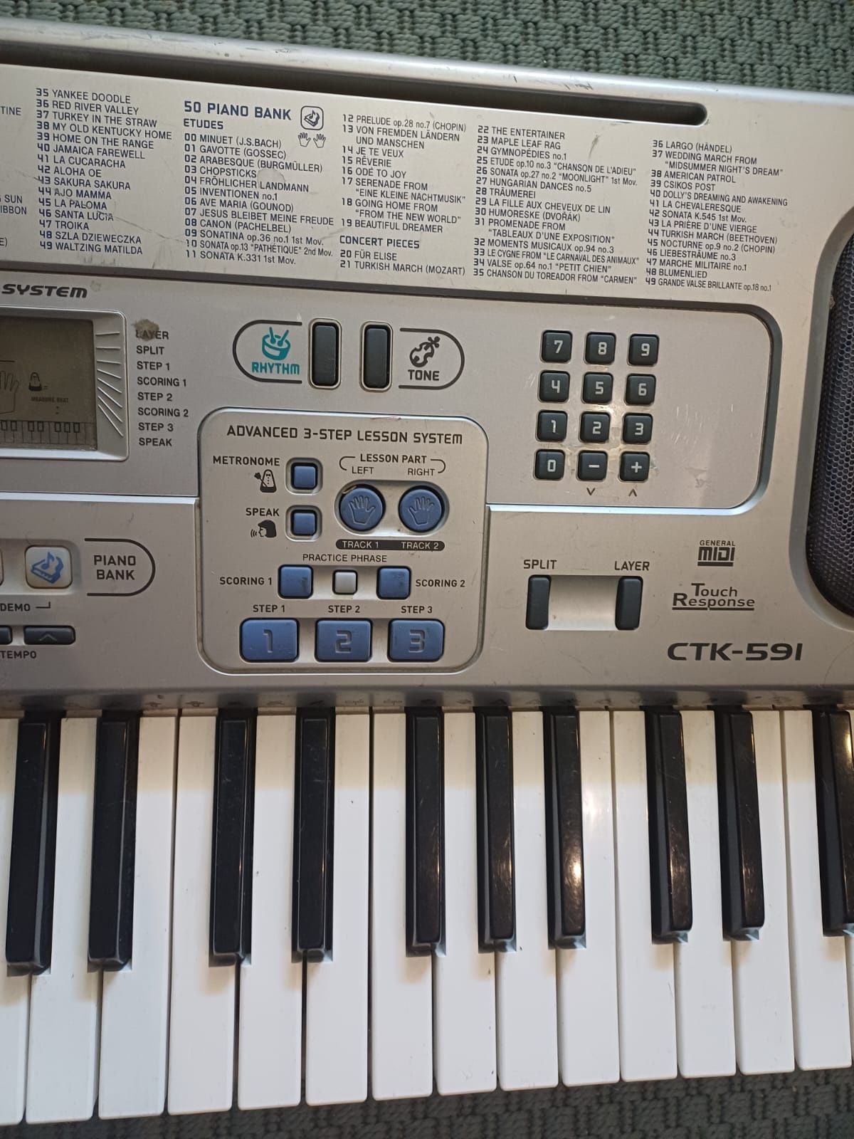 Pian/Orgă Casio CTK-591