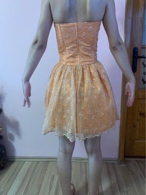 Rochie ocazie realizata pe comanda din dantela
