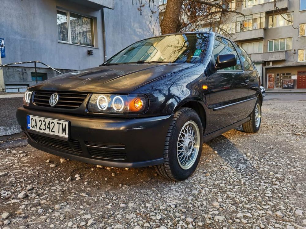 VW Polo Фарове Angel Eyes