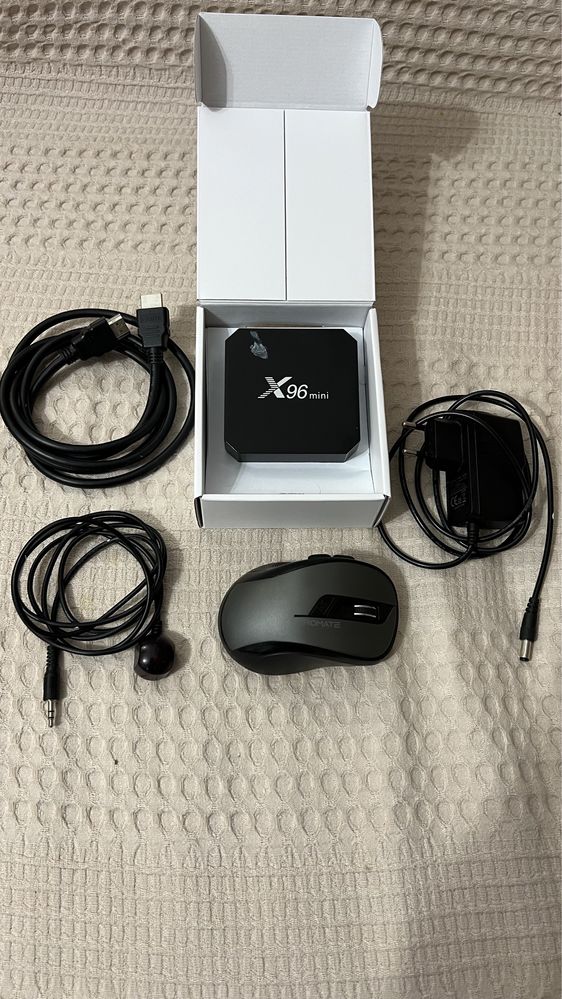 Smart TV Box X96 mini + mouse wireless