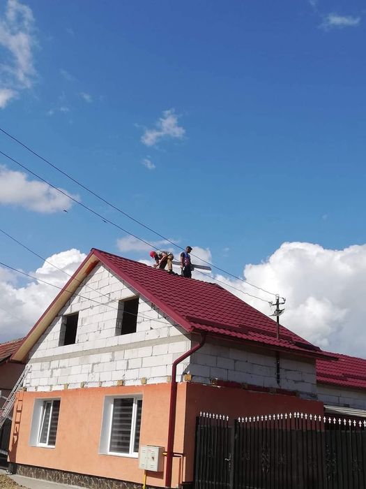 Acoperiș reparații montaj tablă dulgheri țiglă ceramica factura si gar