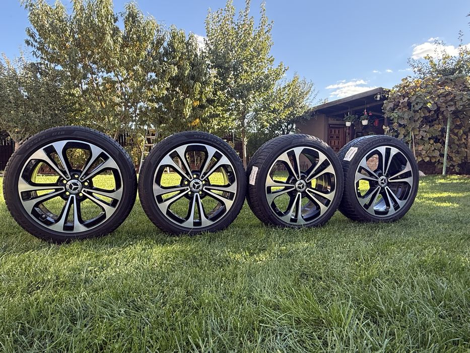 Jante  18” mercedes 5x112bicolore c class  2021 iarna 225/45r18