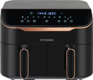 Digital Airfryer Duo Hyundai Electronics -8л,2500W,Черно розово злато