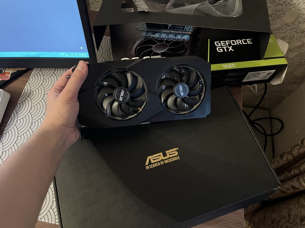 Видеокарта Geforce GTX 1660 OC 6GB GDDR5