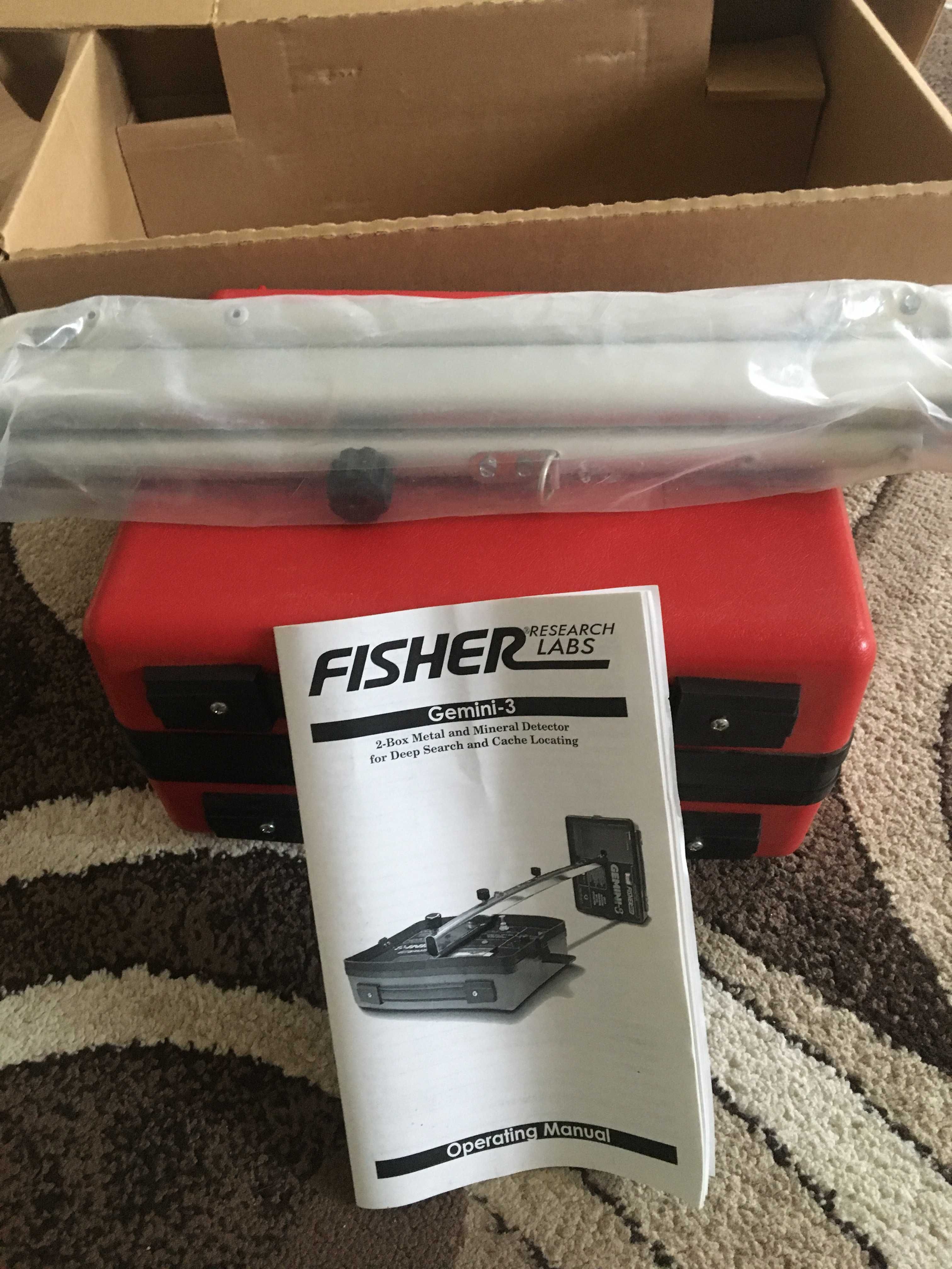 металлоискатель Fisher Gemini 3