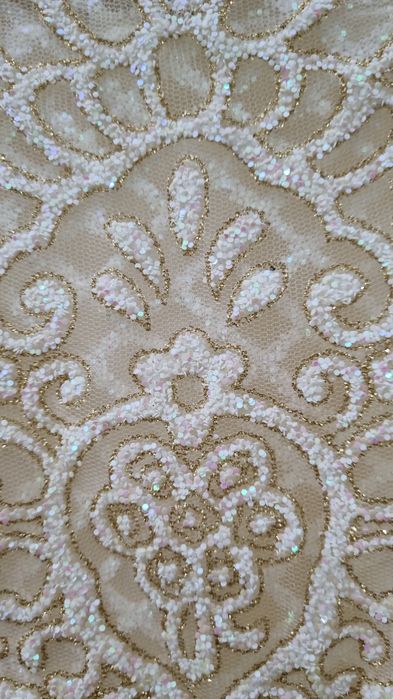 Вечернее платье русалка со шлейфом