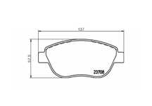 Placute frana Lancia MUSA 350 2004-2016 0252370819