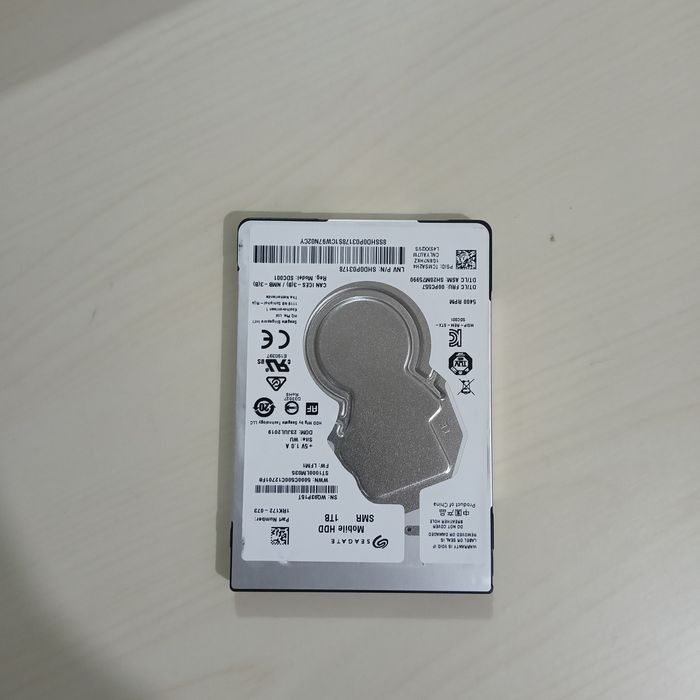 1TB HDD hard notebook uchun