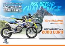 Motociclete Husqvarna (Finantare flexibila)