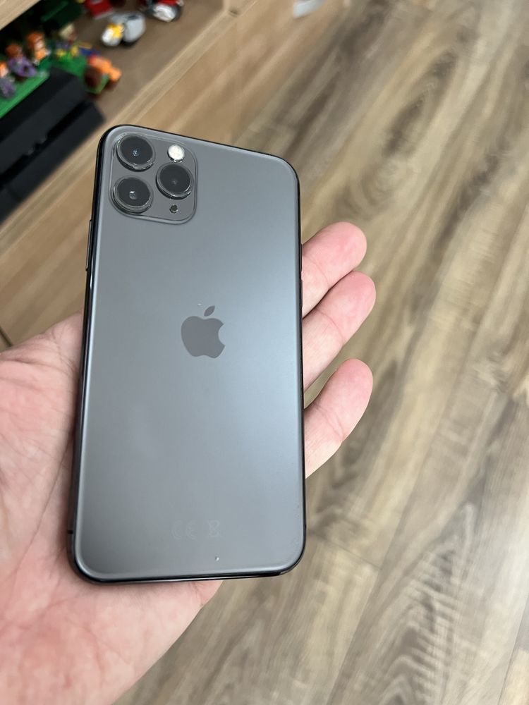 iPhone 11 Pro grey, memorie 64Gb, baterie 81%, frumos, la cutie