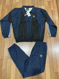Adidas 1990-х, винтаж, ретро, новый, мужской спорт костюм, оригинал