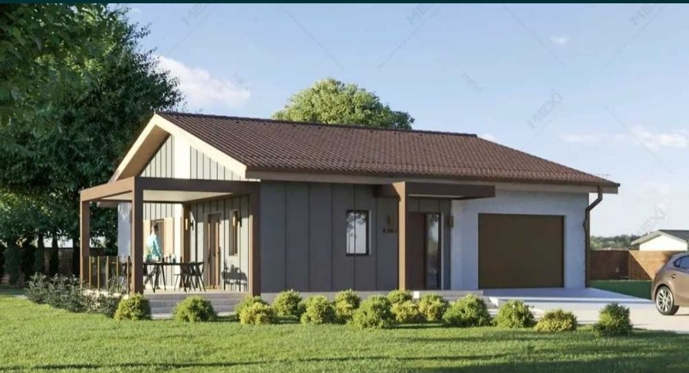 Cabane A-frame din profile si tevei  sau lemn