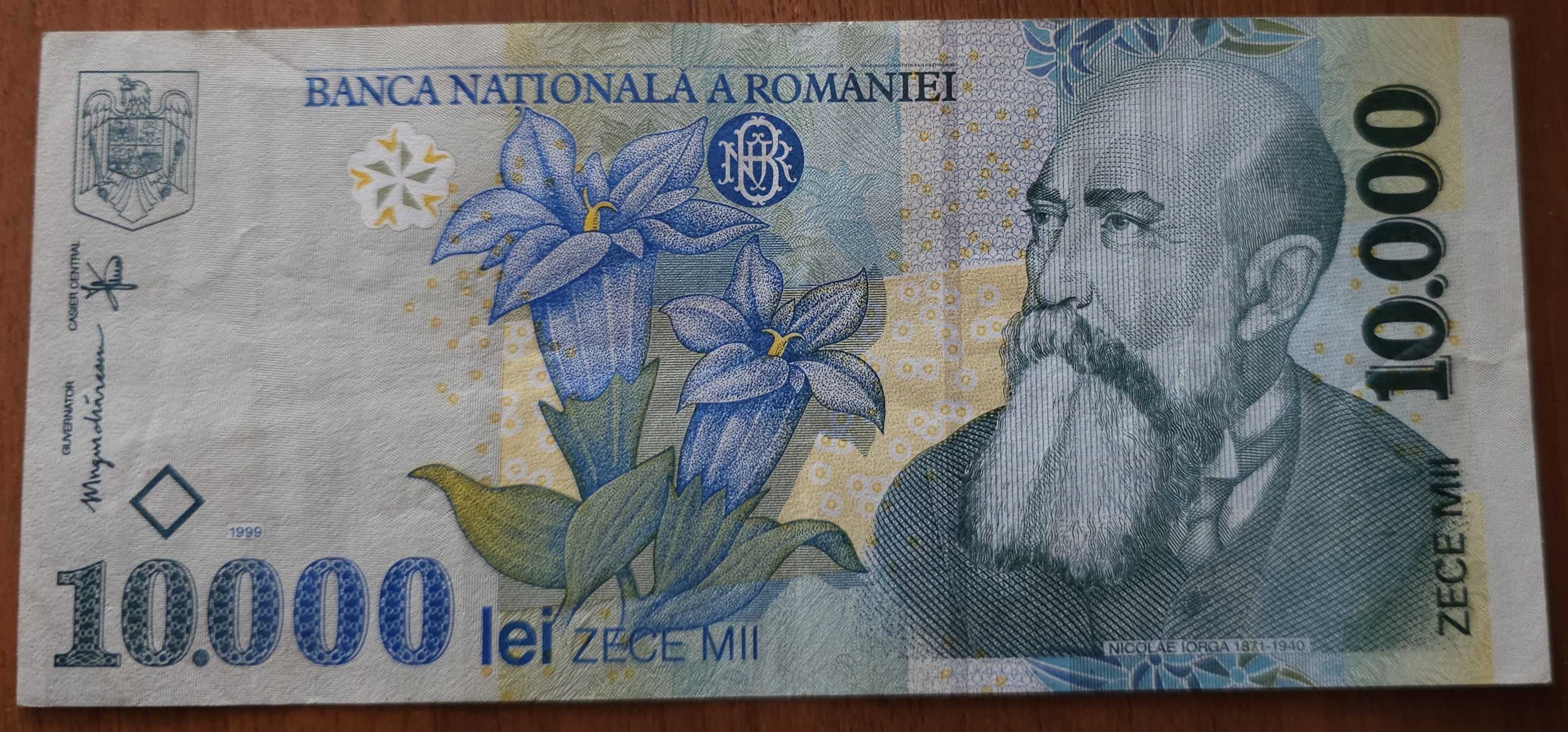 10000 lei 1999, România, hârtie